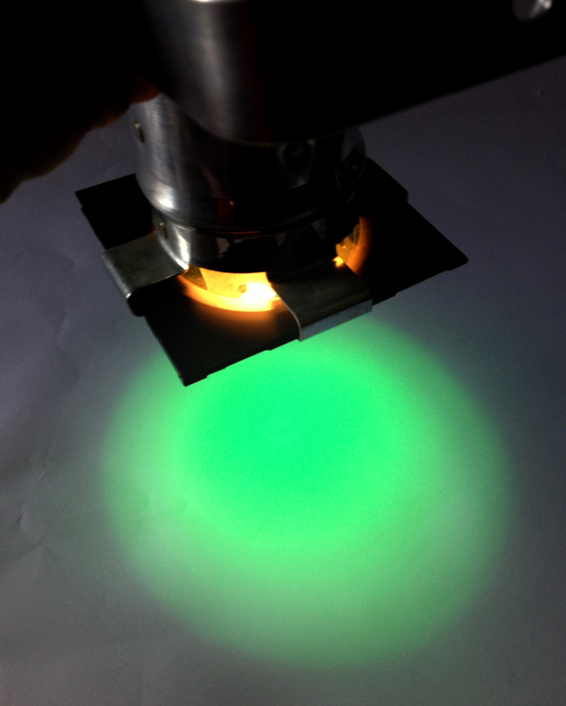 6 X 100w Theatre Spot Lights 240v DTS Par 30 w. Coloured Gels Set Small