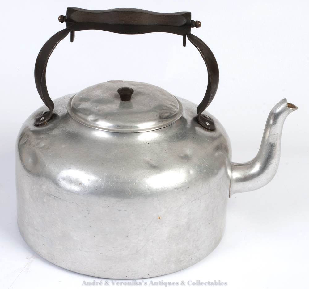 Vintage Irish 5 LITRE KETTLE Castle Brand Aluminium Large Huge Camping